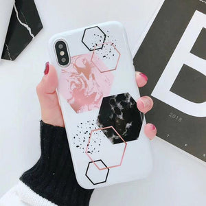 Candy Marble iPhone Cases for 6 7 8 X