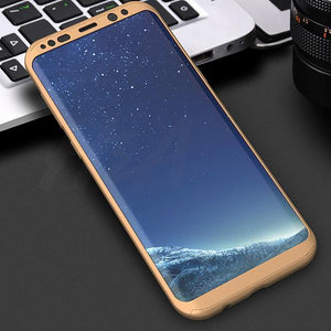 Red Clear Galaxy S7 S8 Case